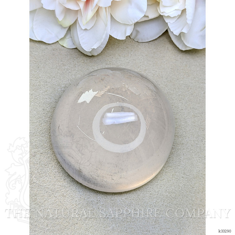 843.60 Ct. White Cabochon Quartz from Brazil