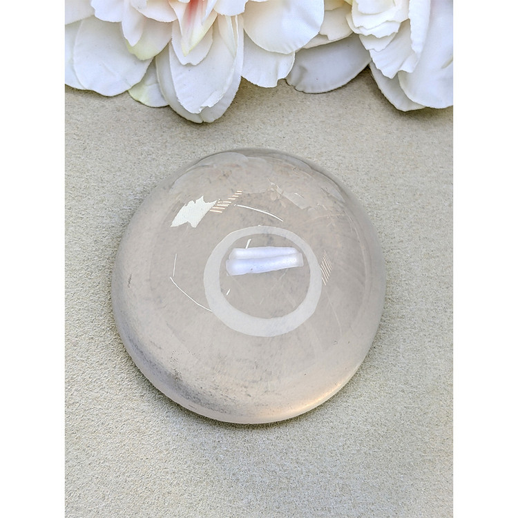 843.60 Ct. White Cabochon Quartz from Brazil