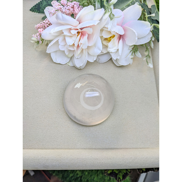 843.60 Ct. White Cabochon Quartz from Brazil