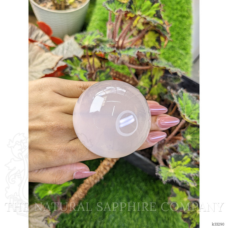 843.60 Ct. White Cabochon Quartz from Brazil