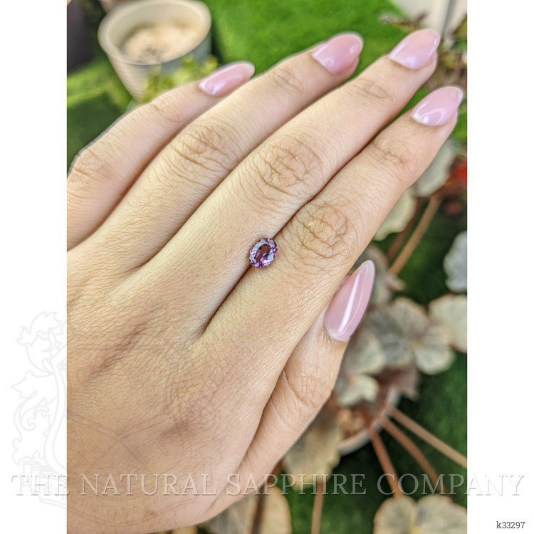 0.82 Ct. Purple Spinel from Ceylon (Sri Lanka)