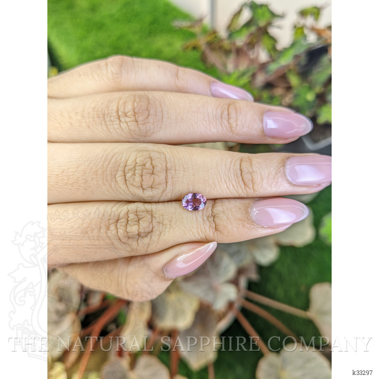 0.82 Ct. Purple Spinel from Ceylon (Sri Lanka)