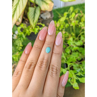 0.94 Ct. Cabochon Turquoise from Persia Life Style