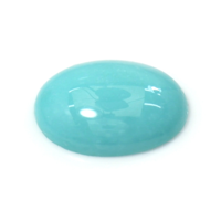 0.77 Ct. Cabochon Turquoise from Persia Video