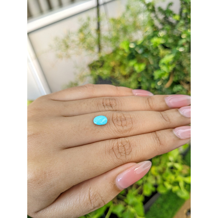 0.86 Ct. Cabochon Turquoise from Persia