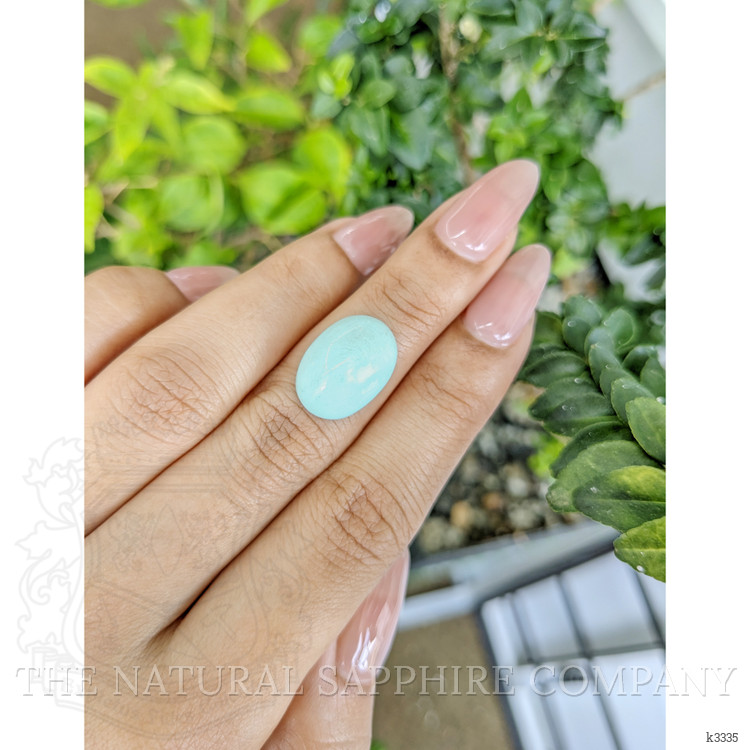 7.92 Ct. Cabochon Turquoise from Persia