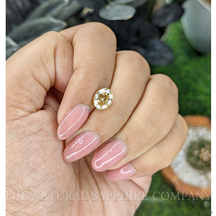 2.13 Ct. Brownish Yellow Zircon from Ceylon (Sri Lanka)