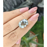 8.33 Ct. Green Beryl from Ceylon (Sri Lanka) Life Style