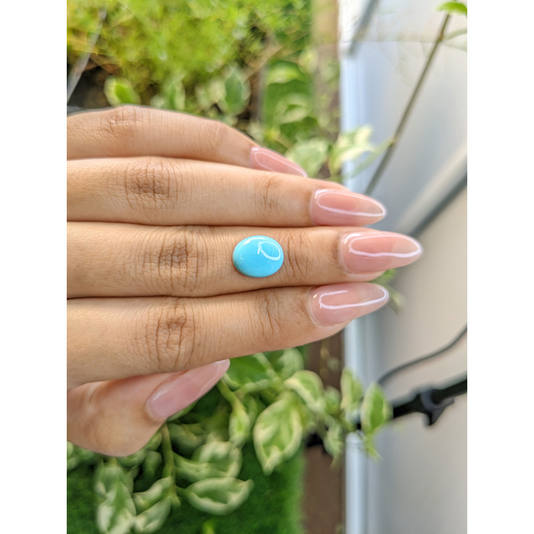 3.57 Ct. Cabochon Turquoise from Persia