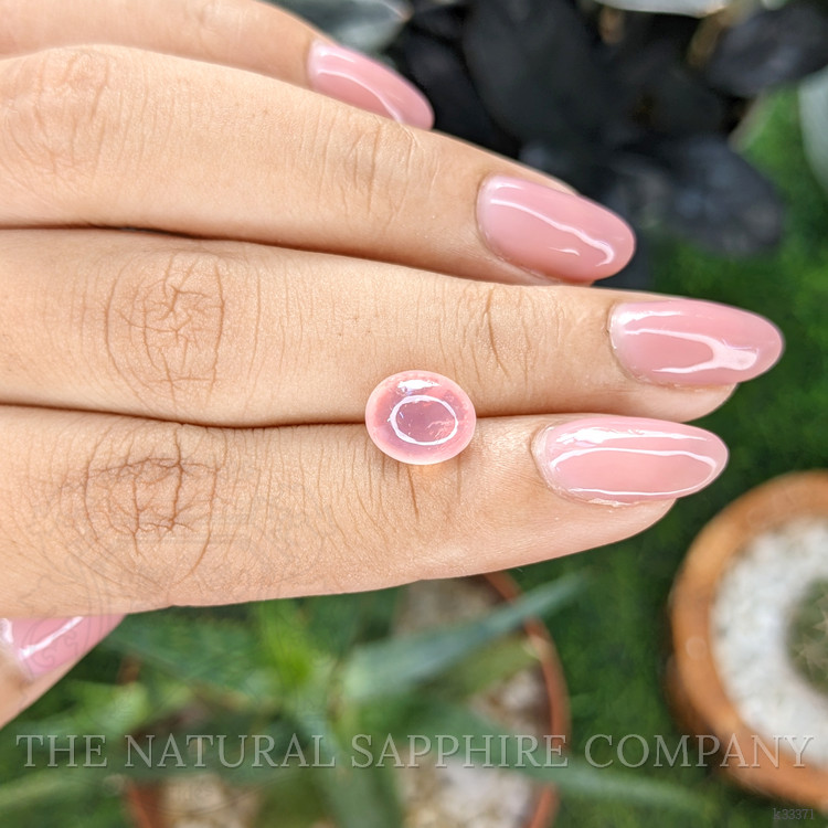 2.78 Ct. Pink Cabochon Star Rose Quartz