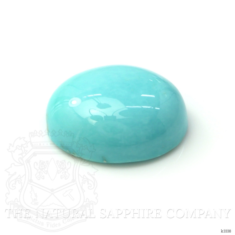 3.47 Ct. Cabochon Turquoise from Persia