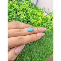 3.47 Ct. Cabochon Turquoise from Persia Life Style
