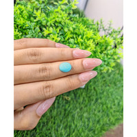 3.47 Ct. Cabochon Turquoise from Persia Life Style