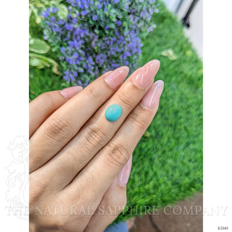 1.30 Ct. Cabochon Turquoise from Persia