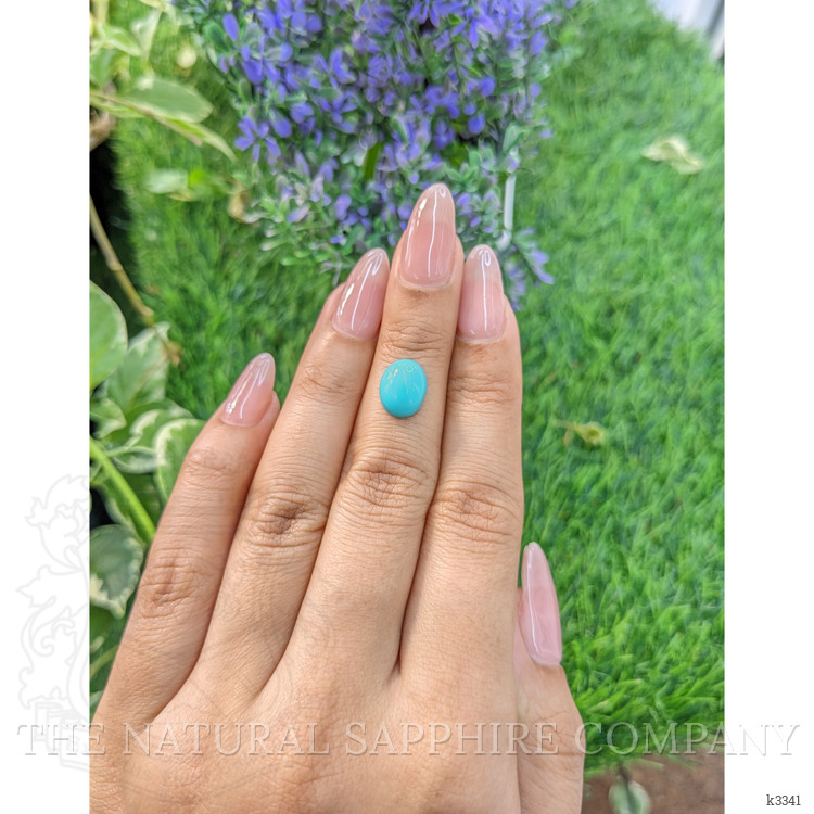 1.98 Ct. Cabochon Turquoise from Persia