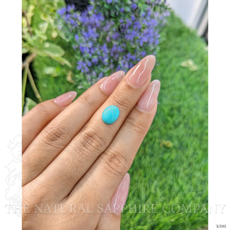 1.98 Ct. Cabochon Turquoise from Persia