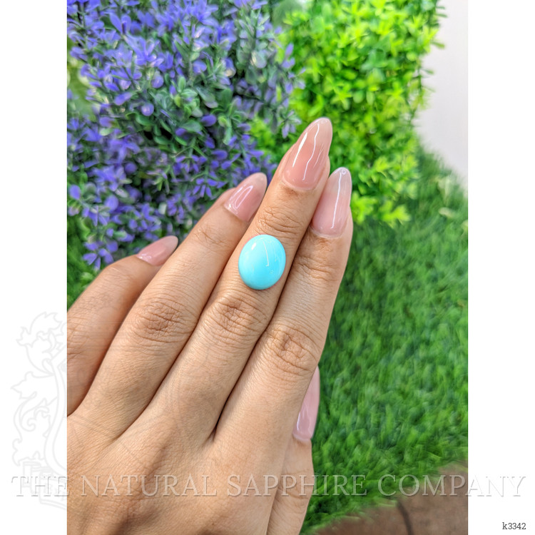 2.12 Ct. Cabochon Turquoise from Persia