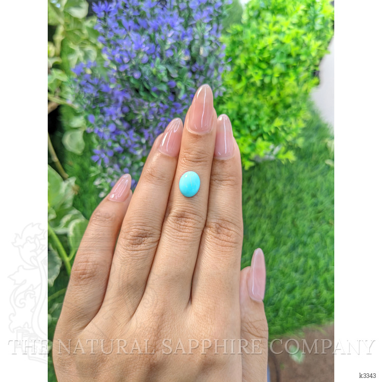 1.77 Ct. Cabochon Turquoise from Persia