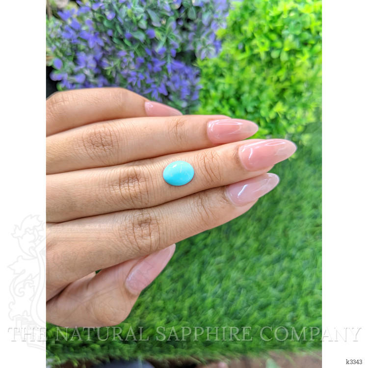 1.77 Ct. Cabochon Turquoise from Persia