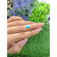 1.77 Ct. Cabochon Turquoise from Persia Life Style