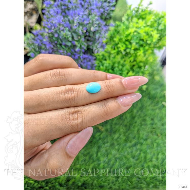 1.77 Ct. Cabochon Turquoise from Persia