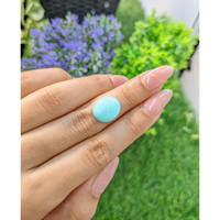 5.68 Ct. Cabochon Turquoise from Persia Life Style