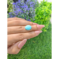 6.08 Ct. Cabochon Turquoise from Persia Life Style