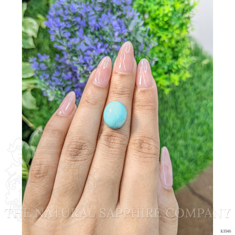 9.02 Ct. Cabochon Turquoise from Persia