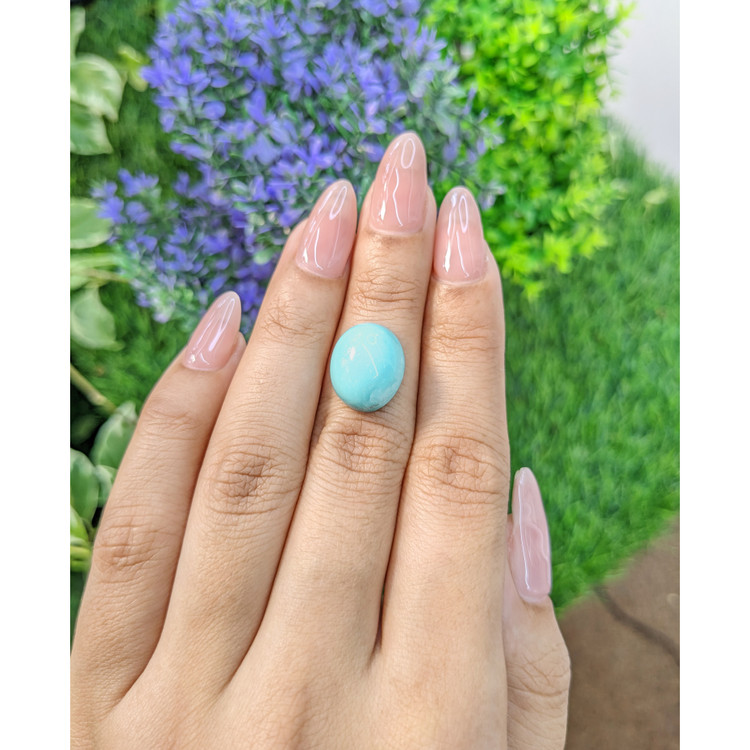 9.02 Ct. Cabochon Turquoise from Persia