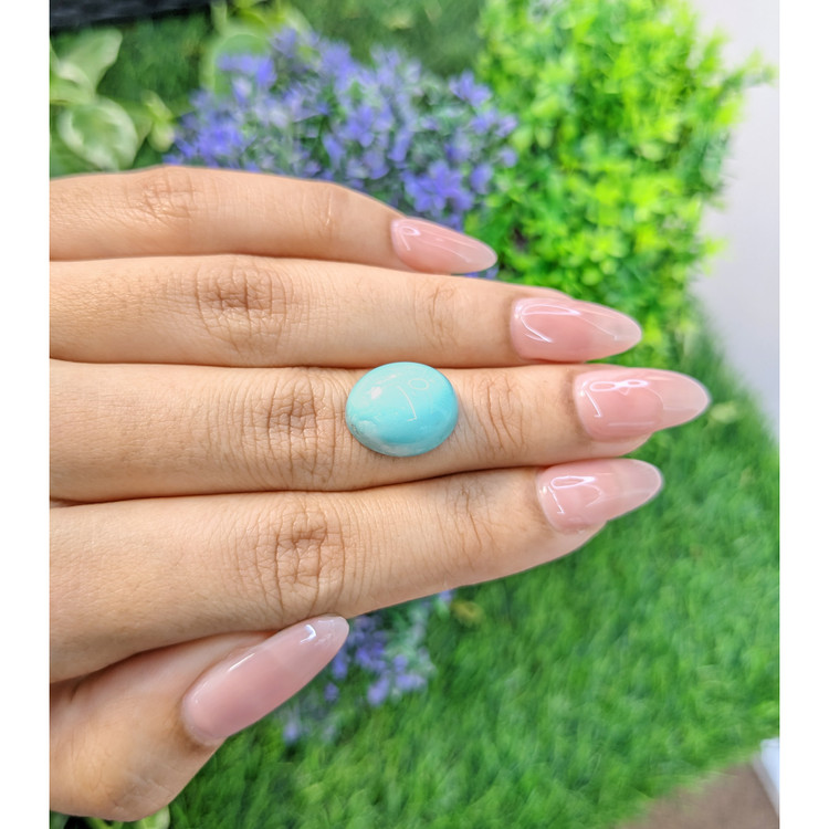 9.02 Ct. Cabochon Turquoise from Persia