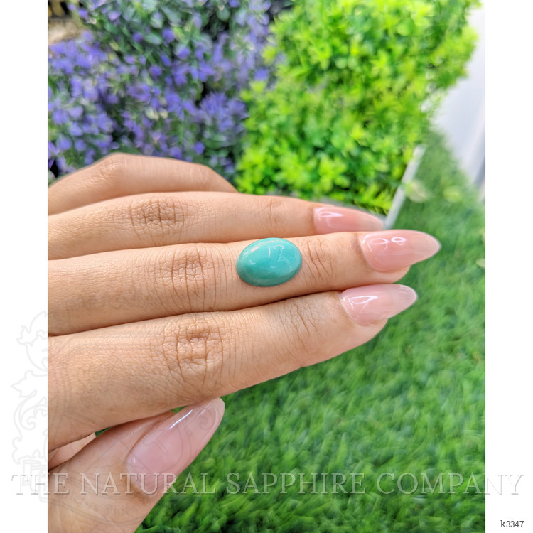 6.14 Ct. Cabochon Turquoise from Persia