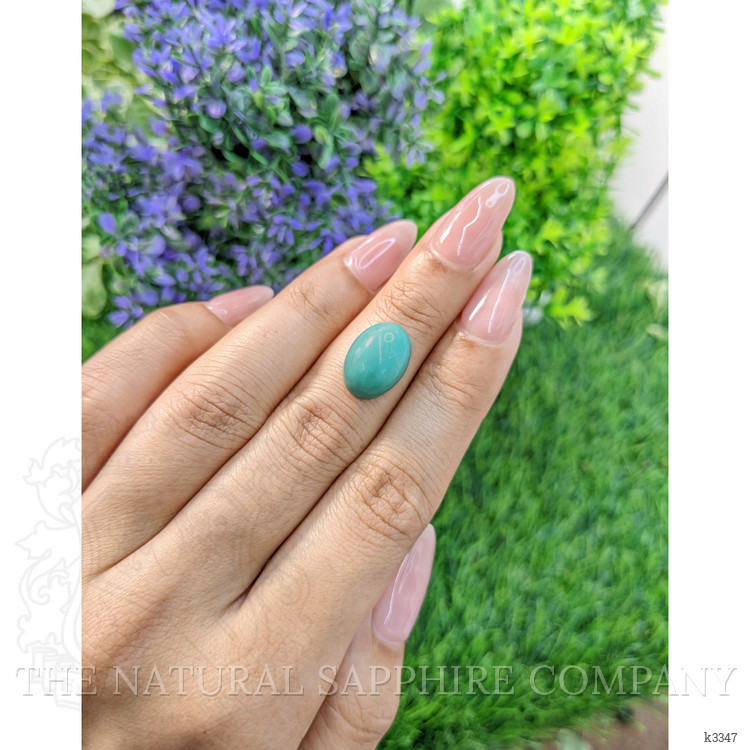 6.14 Ct. Cabochon Turquoise from Persia