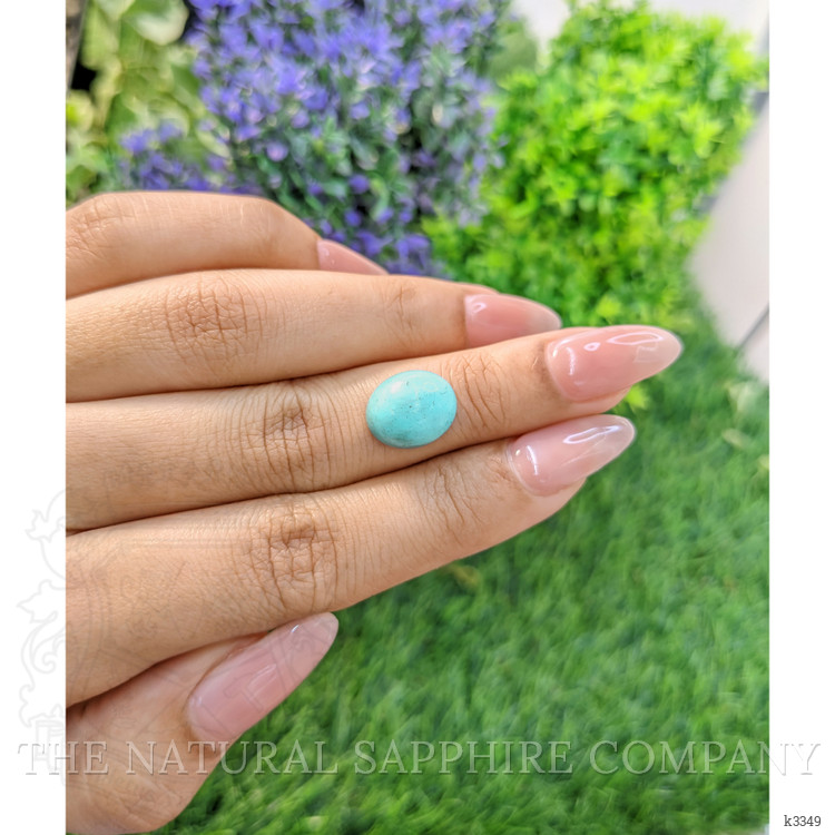 4.37 Ct. Cabochon Turquoise from Persia