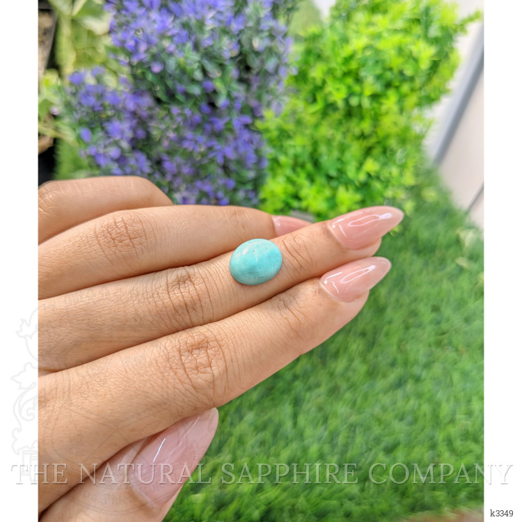 4.37 Ct. Cabochon Turquoise from Persia