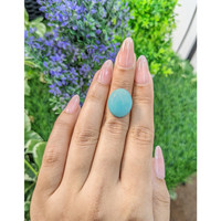 8.96 Ct. Cabochon Turquoise from Persia Life Style