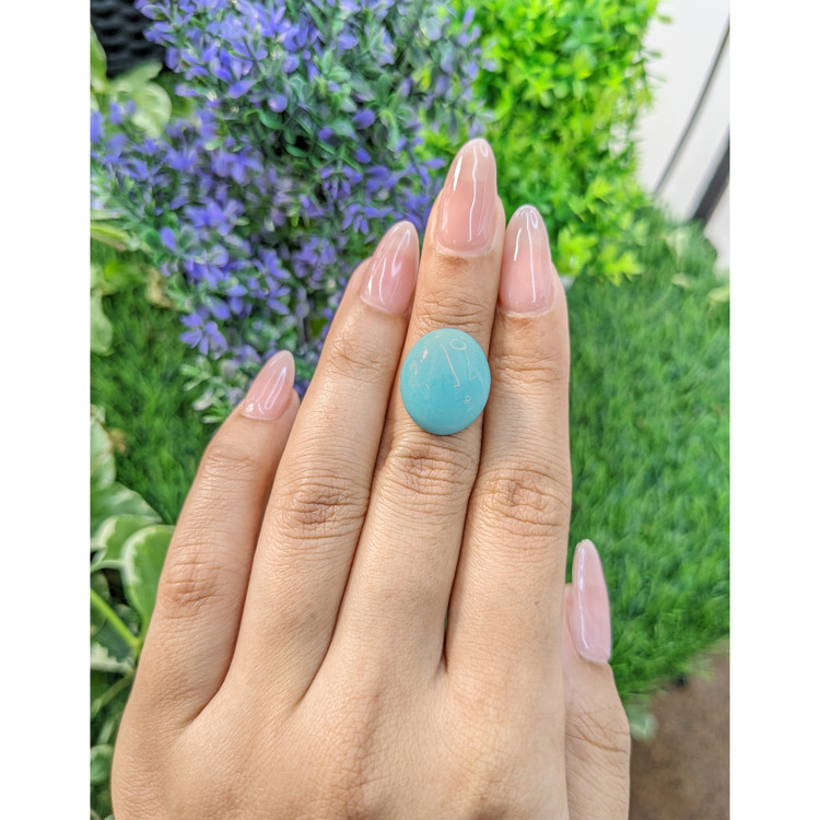 8.96 Ct. Cabochon Turquoise from Persia