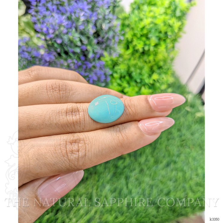 8.96 Ct. Cabochon Turquoise from Persia