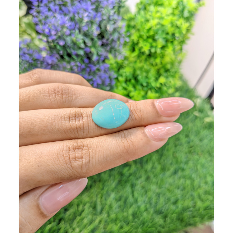 8.96 Ct. Cabochon Turquoise from Persia