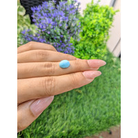2.77 Ct. Cabochon Turquoise from Persia Life Style
