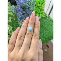 2.77 Ct. Cabochon Turquoise from Persia Life Style