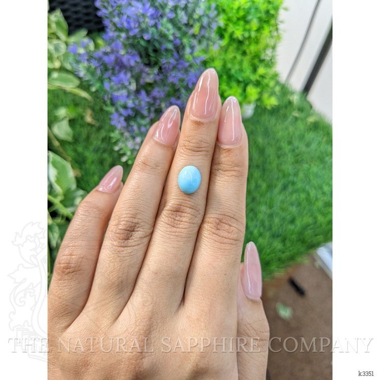 2.77 Ct. Cabochon Turquoise from Persia