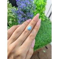 2.77 Ct. Cabochon Turquoise from Persia Life Style
