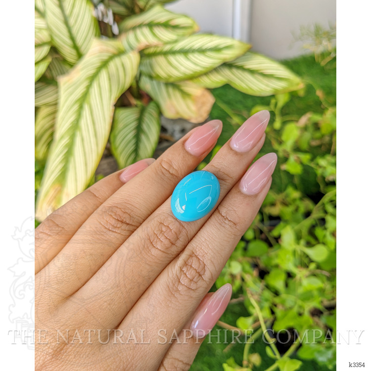 13.35 Ct. Cabochon Turquoise from United States