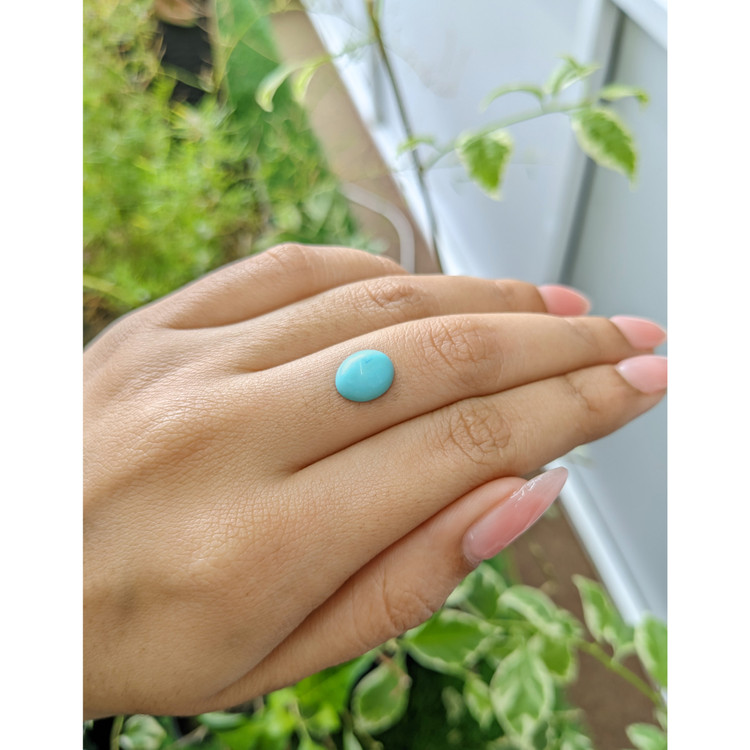 2.73 Ct. Cabochon Turquoise from Persia