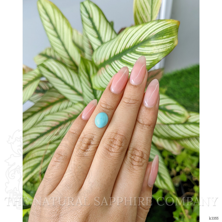 2.73 Ct. Cabochon Turquoise from Persia