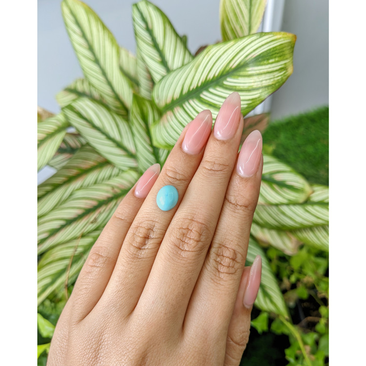 2.73 Ct. Cabochon Turquoise from Persia