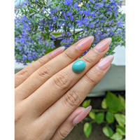 5.13 Ct. Cabochon Turquoise from Persia Life Style