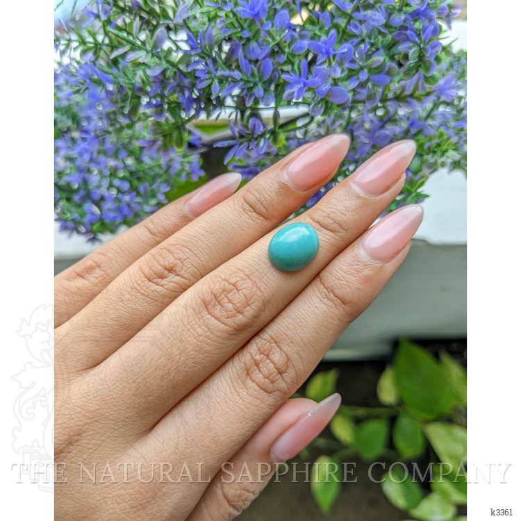 5.13 Ct. Cabochon Turquoise from Persia