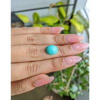 5.13 Ct. Cabochon Turquoise from Persia Life Style