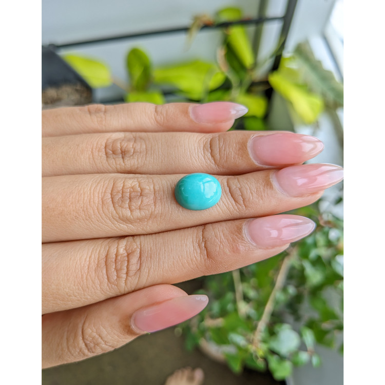 5.13 Ct. Cabochon Turquoise from Persia
